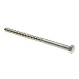 3/8" X 6" Lag Bolt, Stainless Steel 27AL3/8