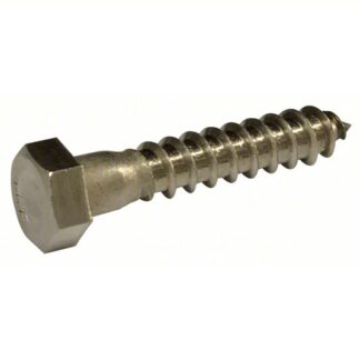 5/16" X 2" Hex Lag Bolt, Stainless Steel 27AL5/16X2