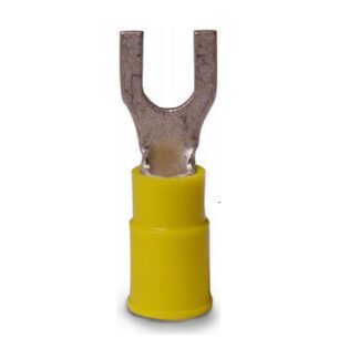 Gardner-Bender 12-10 AWG Yellow Spade Terminal 14 Pack 20-116