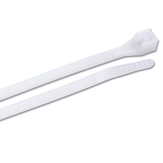 Gardner-Bender Heavy Duty 5/16" X 18" Nylon Cable Ties, 175 lbs, White, 10 Pack 45-518N