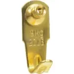 Hillman Classic Hanger, Brass Plated, 3 Pack 122268