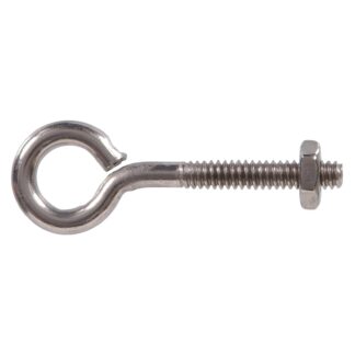 Hillman 3/8-16 X 6" Stainless Steel Eye Bolt with Wing Nut 320770