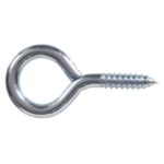 Hillman 1-9/16" Screw Eye, Zinc, 5 Pack 851735