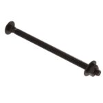 Hillman 5/16" X 5" Carriage Bolt, Black 852518