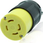 Journeyman 30 Amp/125V-250V 4-Wire Female Plug, Twist Lock 2713