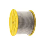 3/16" X 250' 7X19 Galvanized Aircraft Cable, Reel 504742