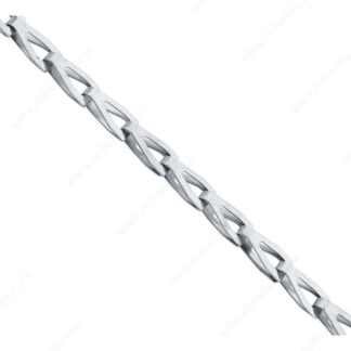 KingChain #8 Steel Sash Chain, Zinc, Per Foot 525842