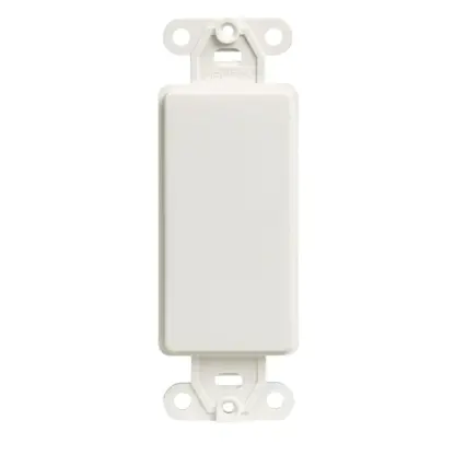 Decora Blank Dimmer Insert, White FR-114BX