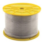 1/16" X 500' 7X7 Galvanized Aircraft Cable, Reel 500082