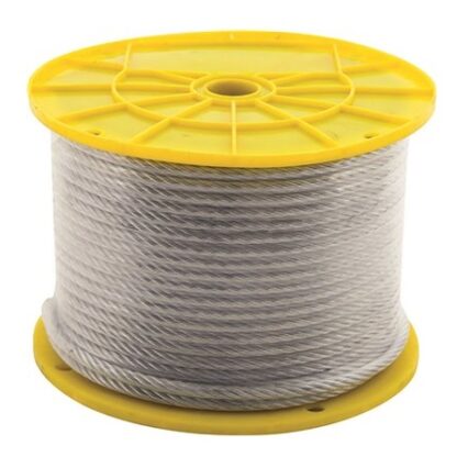 1/16" X 500' 7X7 Galvanized Aircraft Cable, Reel 500082