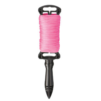 Milwaukee Empire 250' Pink Braided String Line with Reel 39-250P