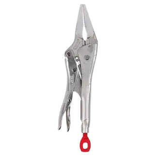 Milwaukee Tool 4" Torque Lock Long Nose Locking Pliers With Grip 48-22-3504