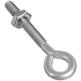 National Hardware 3/16" X 2" Eye Bolt, Stainless Steel 221-564