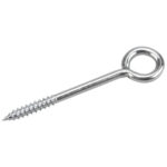 Onward 3/16" X 3-3/4" Eye Bolt with Lag Thread, Zinc 2151XB