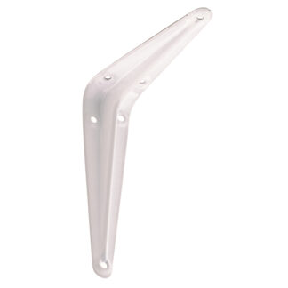 Onward 4" X 5" Shelf Bracket, White 496WI4BC