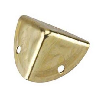 Onward 1-1/2" Brass Box Corner, 4 Pack 66BR