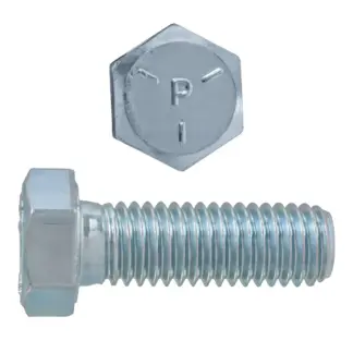 Paulin 5/8" X 1-1/2" Hex Bolt, UNC GR5 Zinc Plated, 25 Box 075-672