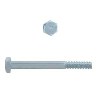 Paulin 1/4" X 2-1/4" Hex Bolt, UNC GR5 Plated, 100 Box 075-317