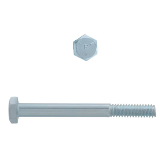 Paulin 1/2" X 2-1/4" Hex Bolt, UNC GR5 Zinc Plated, 50 Box 075-587