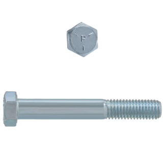 Paulin 1/2" X 3-1/2" Hex Bolt, UNC GR5 Plated, 50 Box 075-592