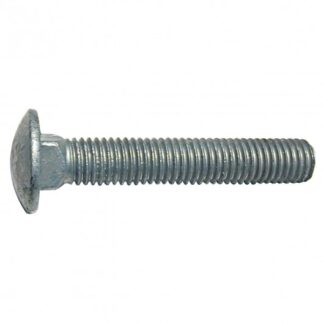 Paulin 1/4" X 4-1/2" UNC Plated Carriage Bolt, 100 Box 129-325