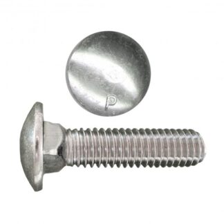 Paulin 5/16" X 2-1/2" UNC Plated Carriage Bolt, 100 Box 129-453