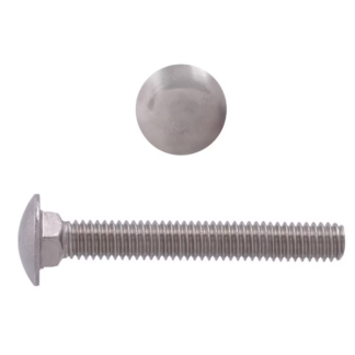 Paulin 5/16" X 3-1/2" UNC Plated Carriage Bolt, 100 Box 129-457