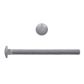 Paulin 3/8" X 5" UNC Plated Carriage Bolt, 50 Box 129-506