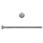 Paulin 3/8" X 7" Galvanized Carriage Bolt, 50 Box 852-511