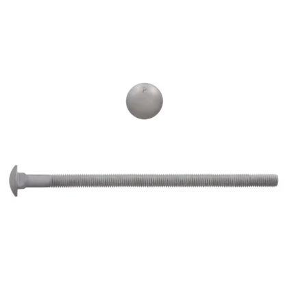 Paulin 3/8" X 7" Galvanized Carriage Bolt, 50 Box 852-511