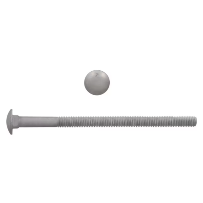 Paulin 1/2" X 8" Galvanized Carriage Bolt, 25 Box 852-603