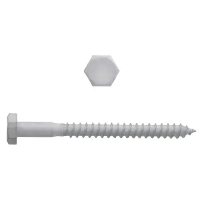 Paulin 1/4" X 3" Galvanized Lag Bolt, 100 Box 854-320