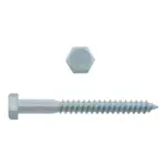 Paulin 5/16" X 3" Galvanized Lag Bolt, 100 Box 854-455