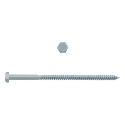 Paulin 5/16" X 6" Galvanized Lag Bolt, 100 Box 854-464