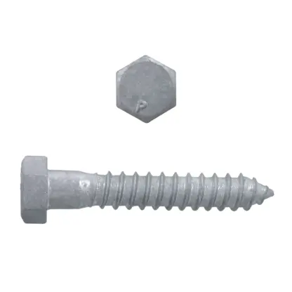 Paulin 1/2" X 3" Galvanized Lag Bolt, 50 Box 854-590