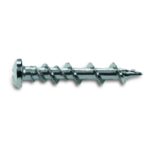 Powers 1-1/4" Wall-Dog Pan Head Screw Anchor, Chrome 100 Box 2316