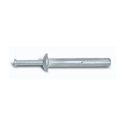 Powers 1/4" X 1-1/2" Zamac Nailin® Mushroom Head Anchor with Carbon Steel Nail 100 Box 2820