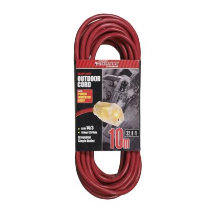 PowerZone 14/3 10M 1-Outlet Extension Cord 4429