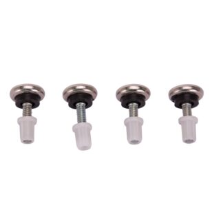 ProSource 7/8" Metal Cushion Glide, 4 Pack FE-S504-PS 311-9666