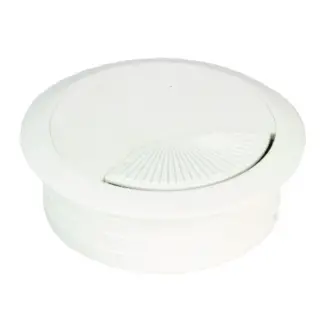 Richelieu 60 mm Wire Grommet, White BP60030