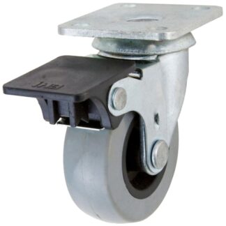 Shepherd 2" Swivel Caster, TPU with Top Brake 3542