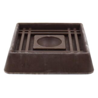 Shepherd 2-1/8" Square Floor Caster Cup 9076