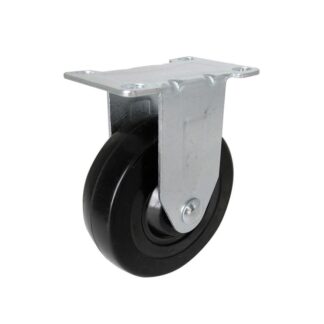 Shepherd 3" Rigid Caster, Soft Rubber 9286