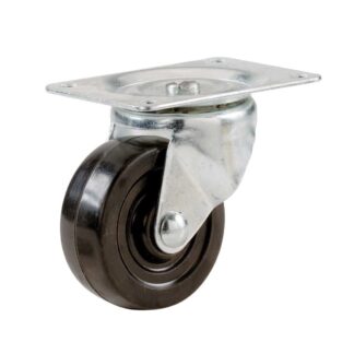 Shepherd 2" Swivel Caster, Soft Rubber 9477