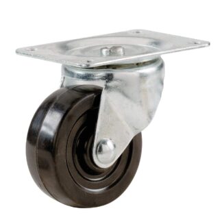 Shepherd 3" Swivel Caster, Rubber 9479