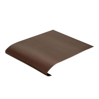 Shur-Trim 2" X 9" X 18" Vinyl Stair Tread, Brown FV5040BRN18