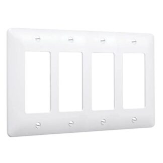 Taymac Outdoor Plate Cover, White 5555W