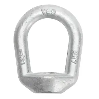 Vanguard 3/8" Forged Steel Eye Nut, Galvanized 29740024