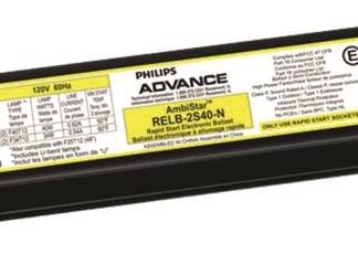 Philips Advance RELB2S40N35I Electronic Lamp Ballast, 120 V, 72 W, 1-Lamp