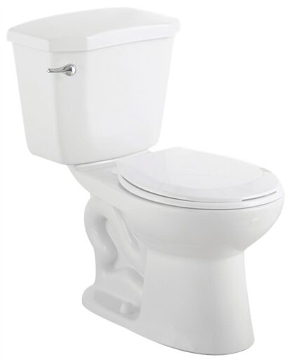 Foremost Canada TT-8207-WL3 2-Piece High Efficiency Toilet, 1.6 gpf, Round, 12 in, Vitreous China, Soft White